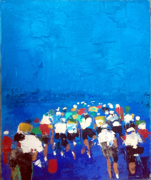 Peloton de cycliste