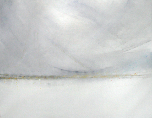 toile grise abstraite