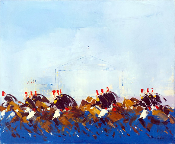 Passant devant l'assemblée nationale