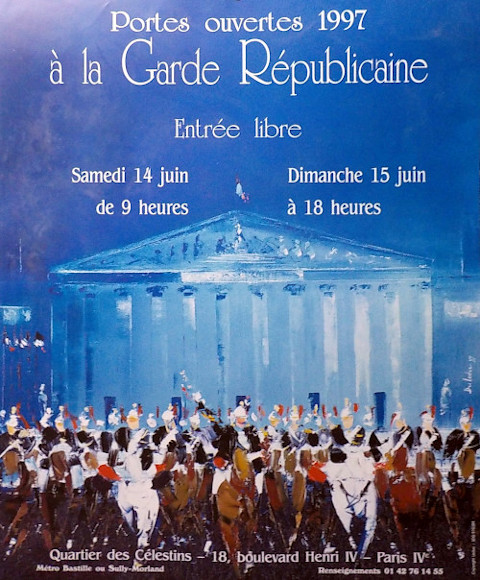 Affiche Garde Républicaine