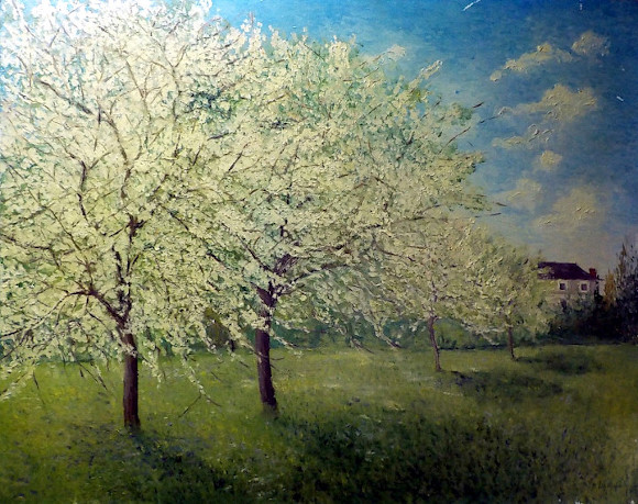 Pommiers en fleurs Vaugeois