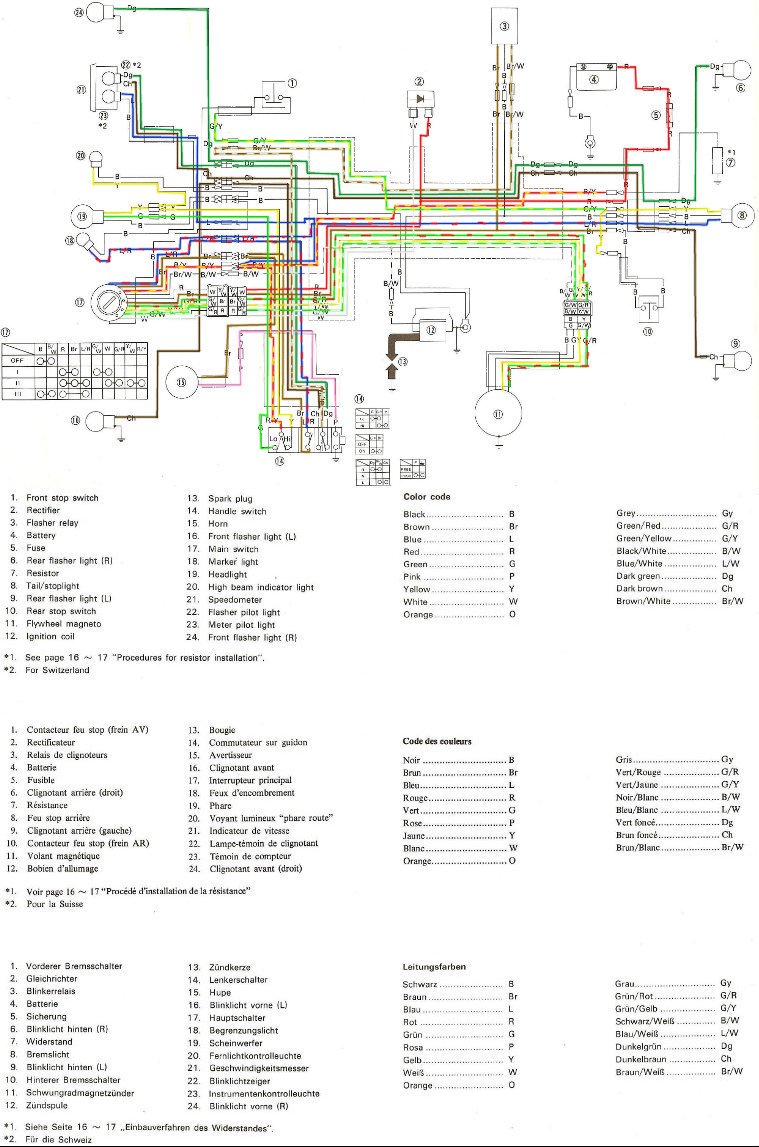 Yamaha Breeze Wire Harnes Schematic - Wiring Diagram Schemas