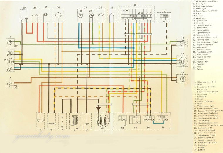 Yamaha Enduro Wiring Diagram - Wiring Diagram Schemas